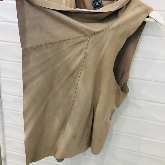 NORDSTROM seventy two changes suede vest - Picture 6 of 8